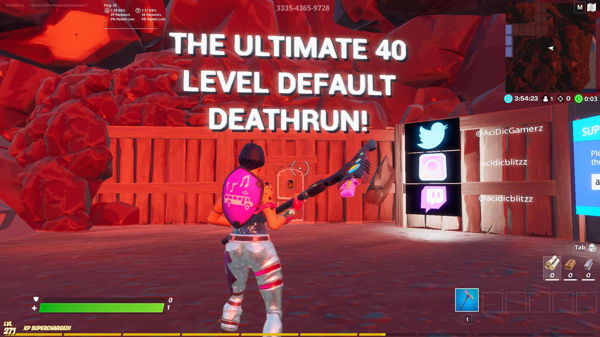 Xeds Custom Crosshair 1v1 Map Fortnite Creative Other Map Code
