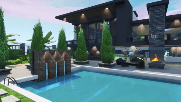 MODERN HOUSE HIDE AND SEEK Fortnite Creative Map Code Dropnite