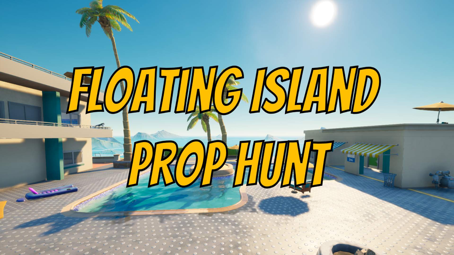 Floating Island Prop Hunt Fortnite Creative Map Code Dropnite