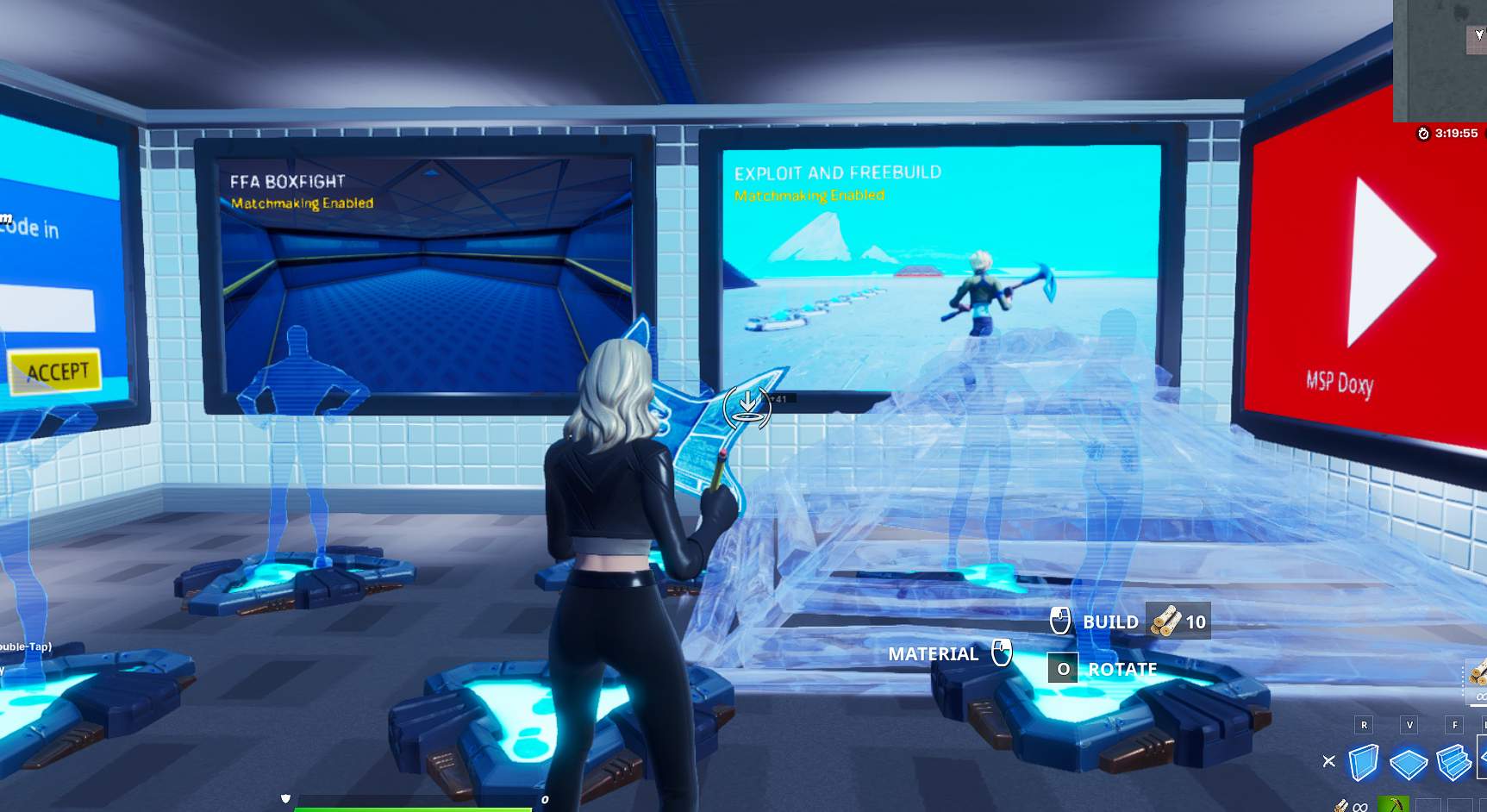 Exploit And Freebuild Fortnite Creative Warm Up Map Code