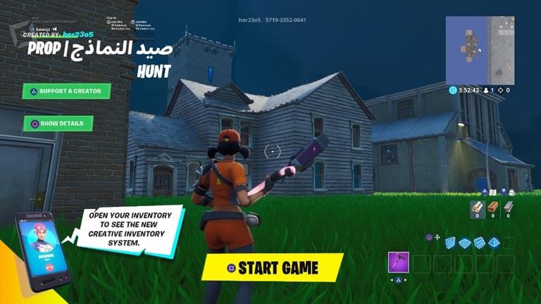 The Simpsons Krusty Burger Fortnite Creative Hide Seek and Prop Hunt Map Code