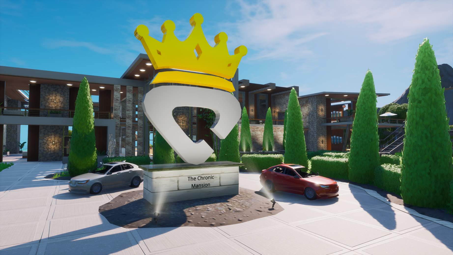THE CHRONIC MANSION HIDE SEEK Fortnite Creative Map Code Dropnite
