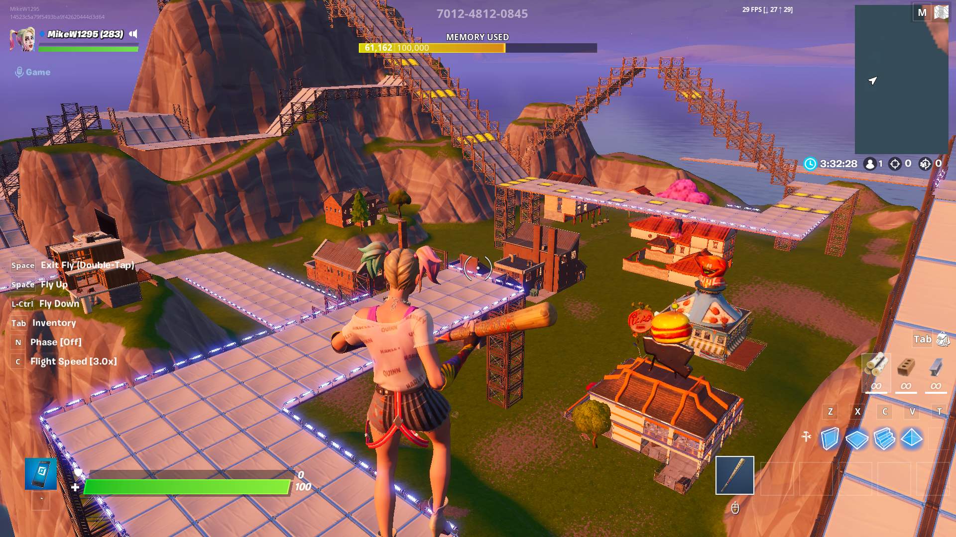 Drift Board Shock Race Fortnite Creative Mini Games and Race Map Code
