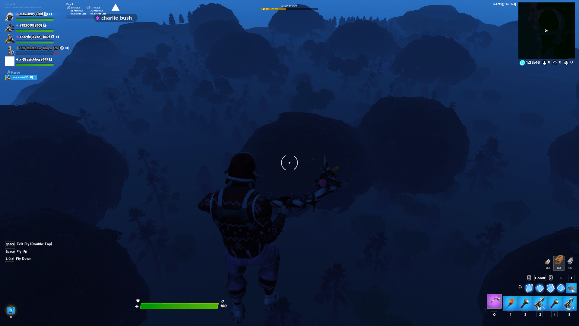 HAUNTED HORROR HIDE AND SEEK! Fortnite Creative Map Code Dropnite