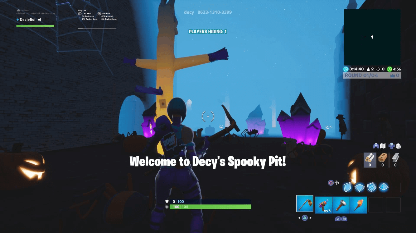 October 31st Hide And Seek Fortnite Creative Mini Games, Hide & Seek
