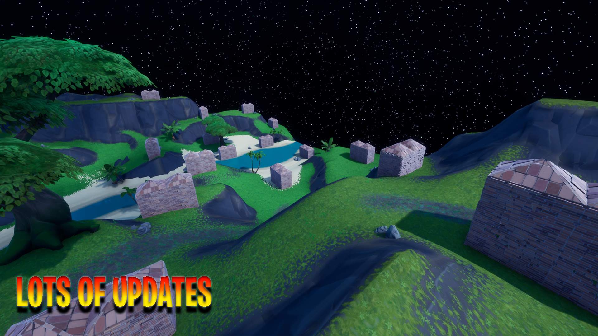 TROPICAL ZONE WARS BY NYUNN1X V1.0 Fortnite Creative Map Code Dropnite