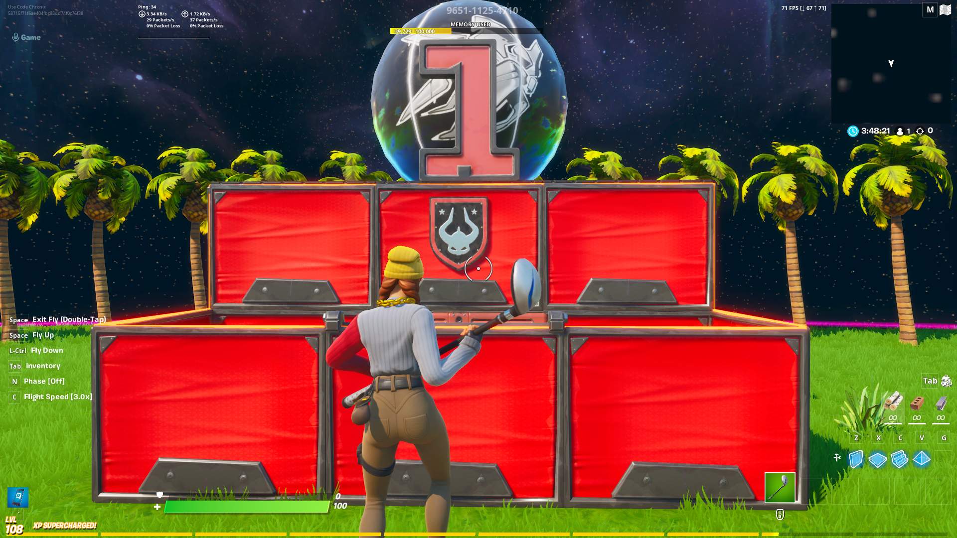3v3v3v3 Wars Go Goated! 2.0 (fixed) Fortnite Creative Zone Wars and Fun Map Code