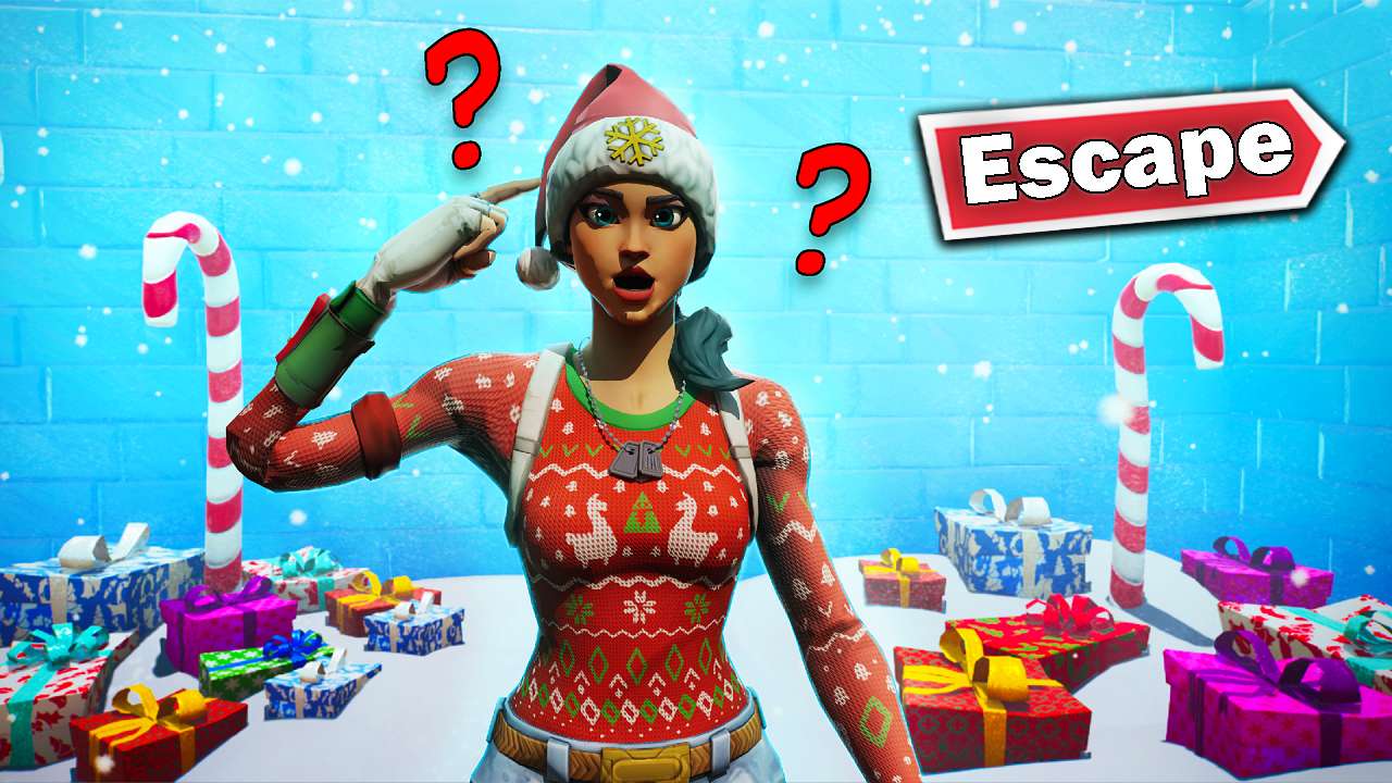 WINTERFEST ESCAPE ROOM Fortnite Creative Map Code Dropnite