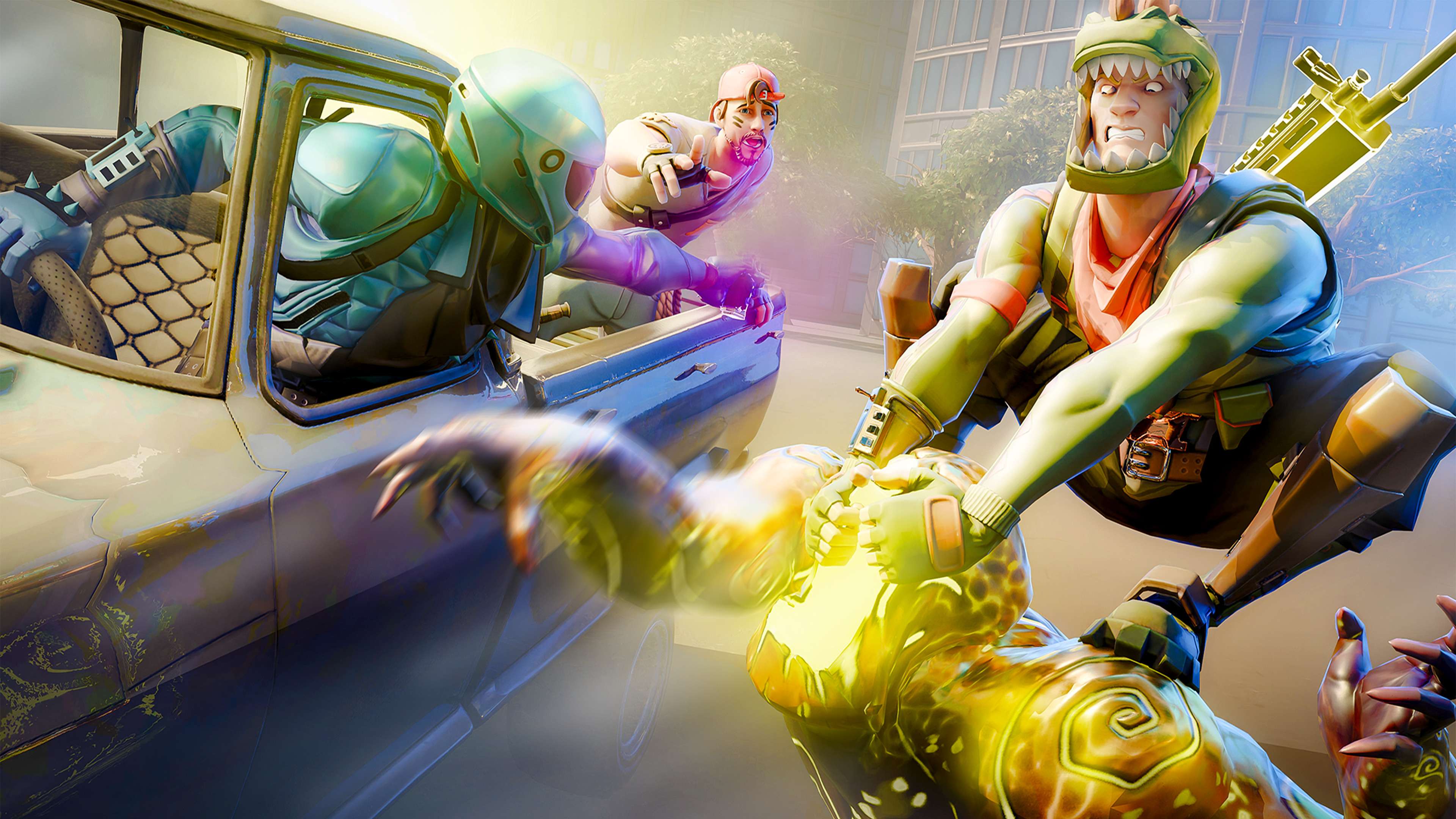 CITY ZOMBIE SURVIVAL 2 Fortnite Creative Map Code Dropnite