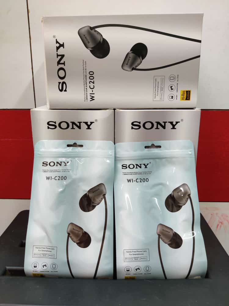 Sony WI-C200 Wired Earphones - DropshipB2B