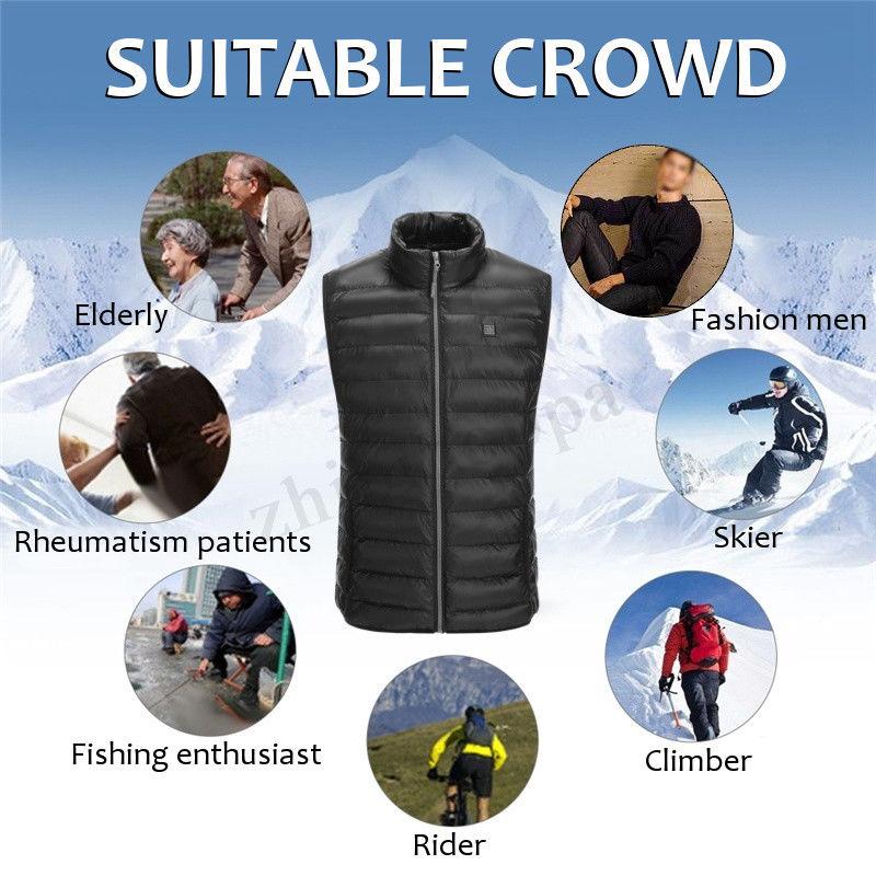 USB Heating Electric Jacket Dropship Rabbit Winning products for