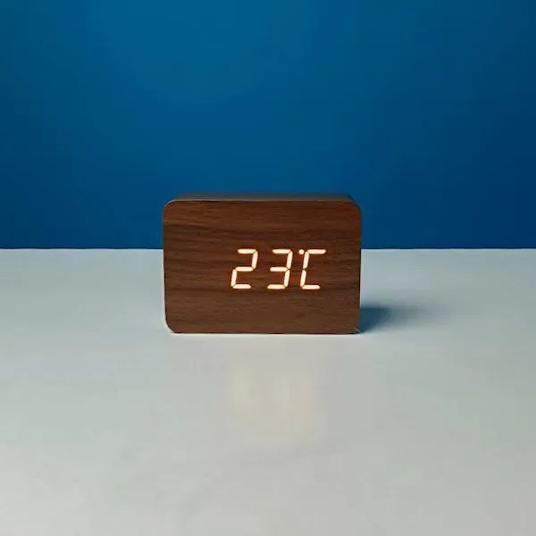 Wood Style Led Digital Clock Price In Bangladesh Smart Gadgets & Gear