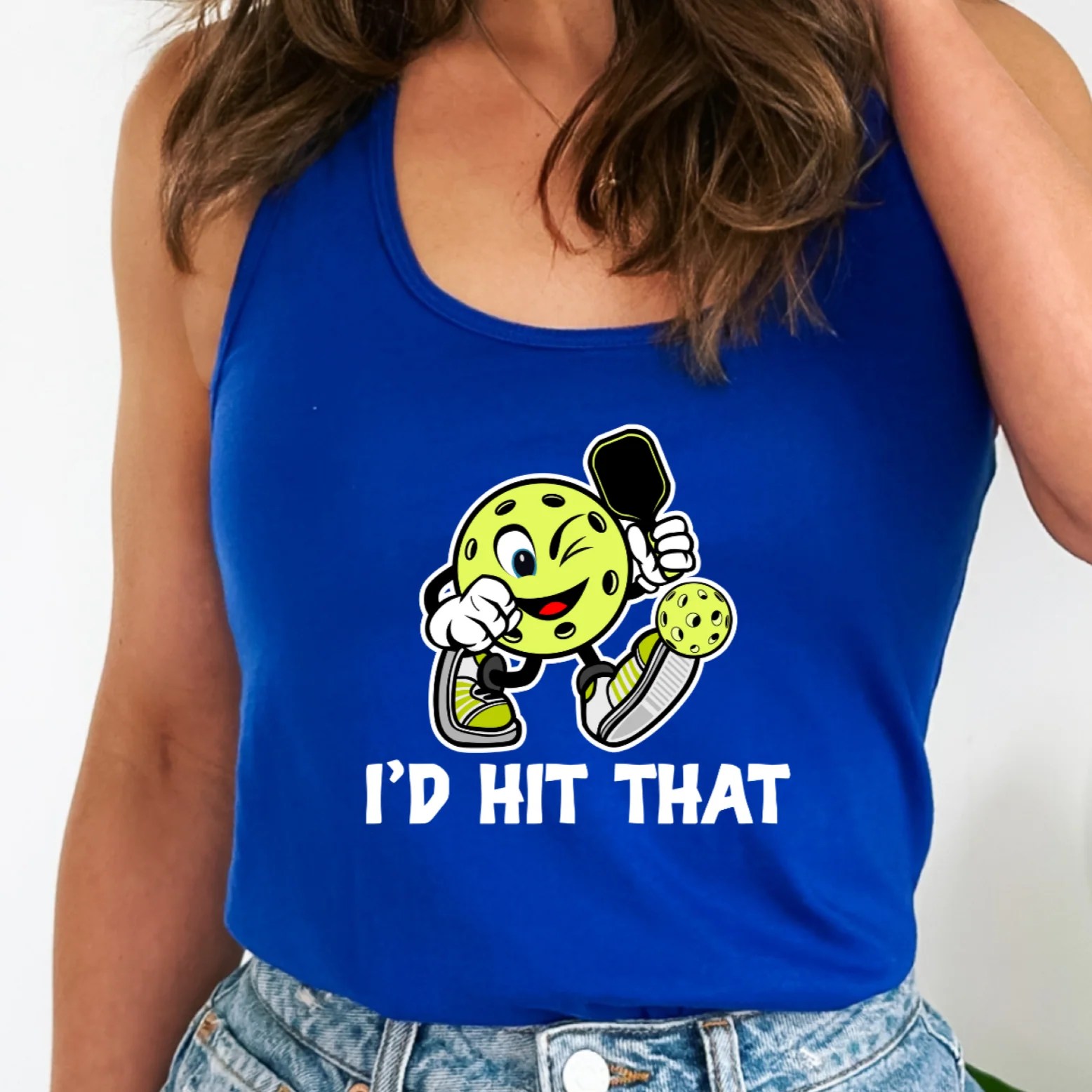 Super Cute Womens Pickleball Tank Tops Beautiful Designs Funny Sayings Drop Shot District