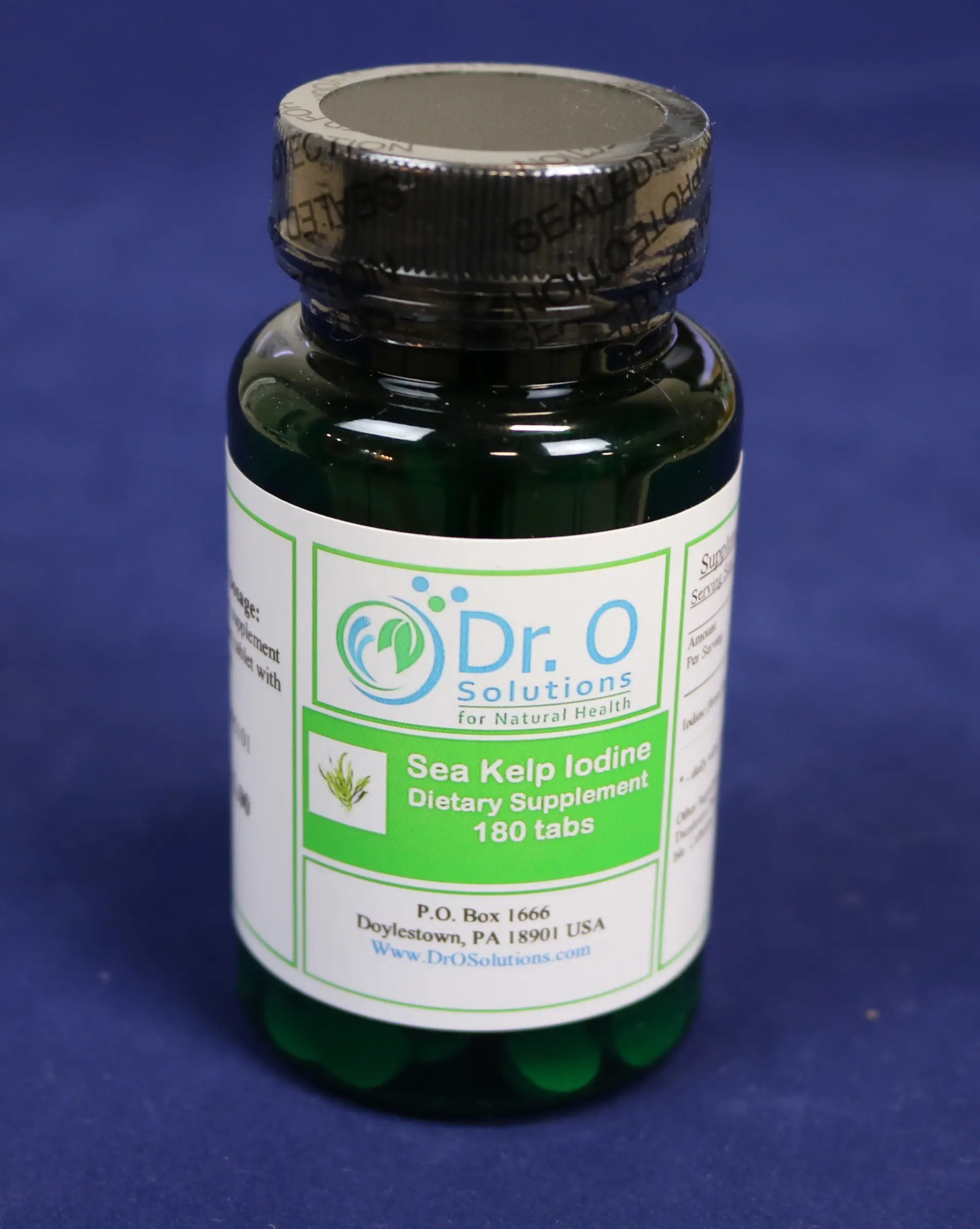 DrO Solutions Sea Kelp Iodine Thyroid Healthy Support Natural Iodine
