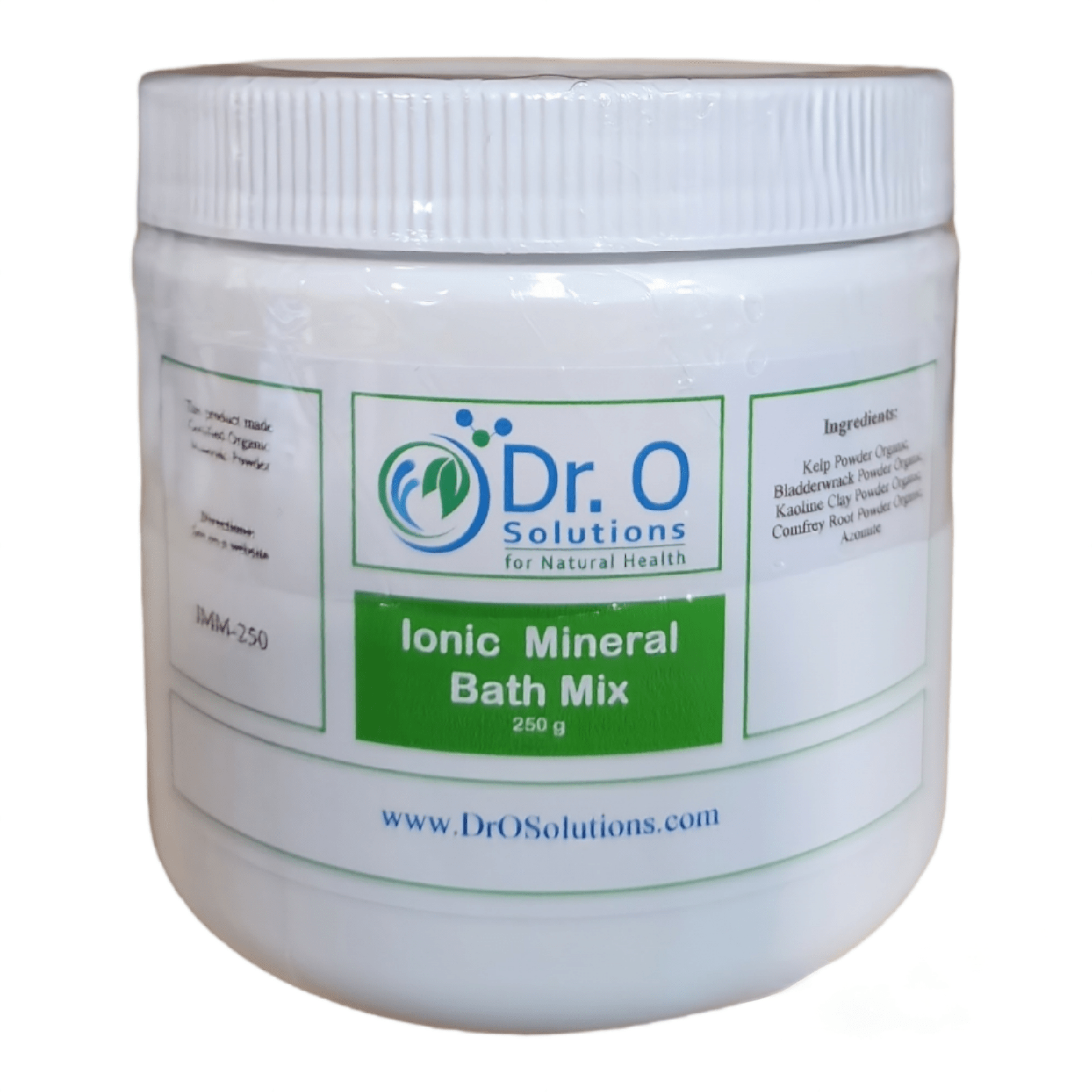 Ionic Mineral Bath Mix, 250g Dr.O Solutions for Natural Health