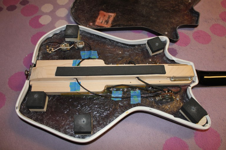 Airline ResOGlas Guitar Kit Build (Guitar Kits USA) Drowning in