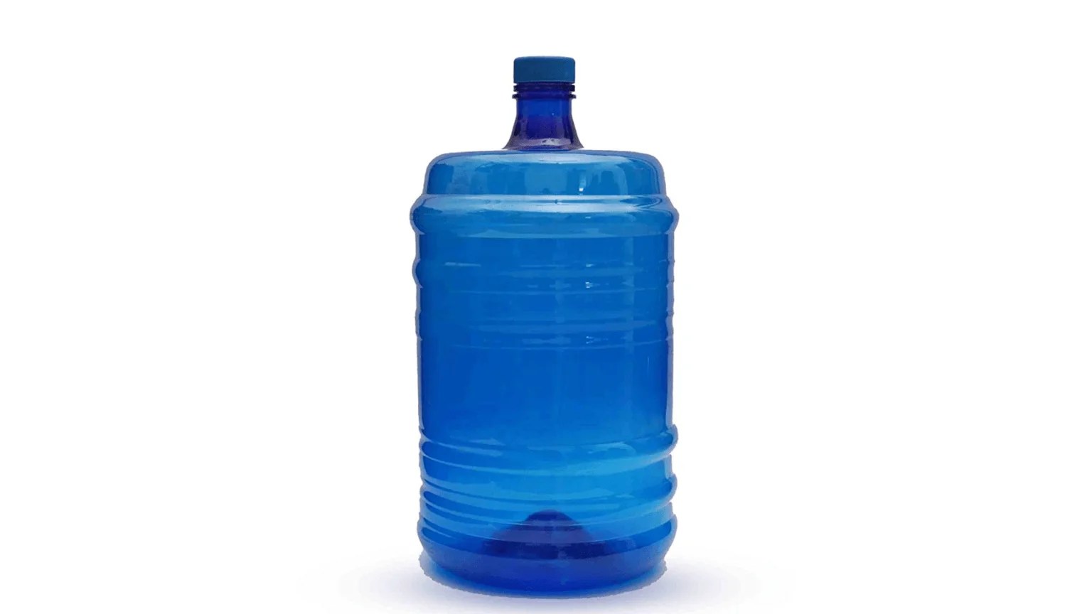 Blue 20L Plastic Water Dispenser Bottle 1 Piece