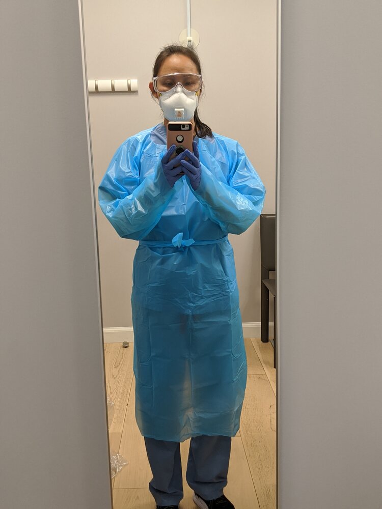 Covid Sucks For Fashiona physician's journey through PPE woes