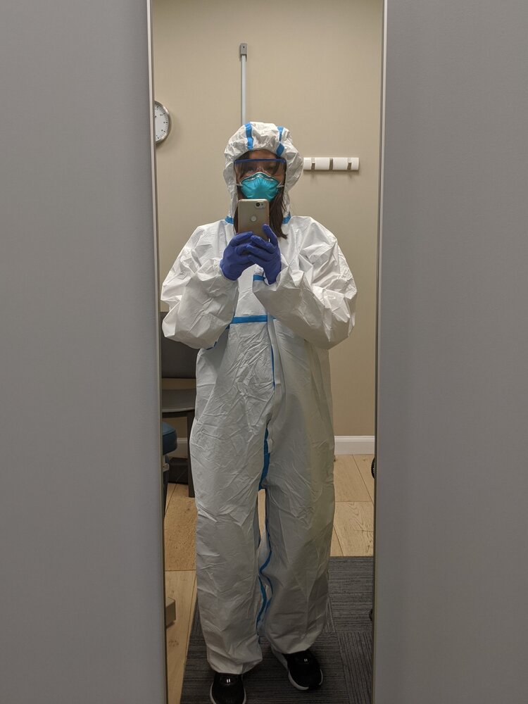 Covid Sucks For Fashiona physician's journey through PPE woes