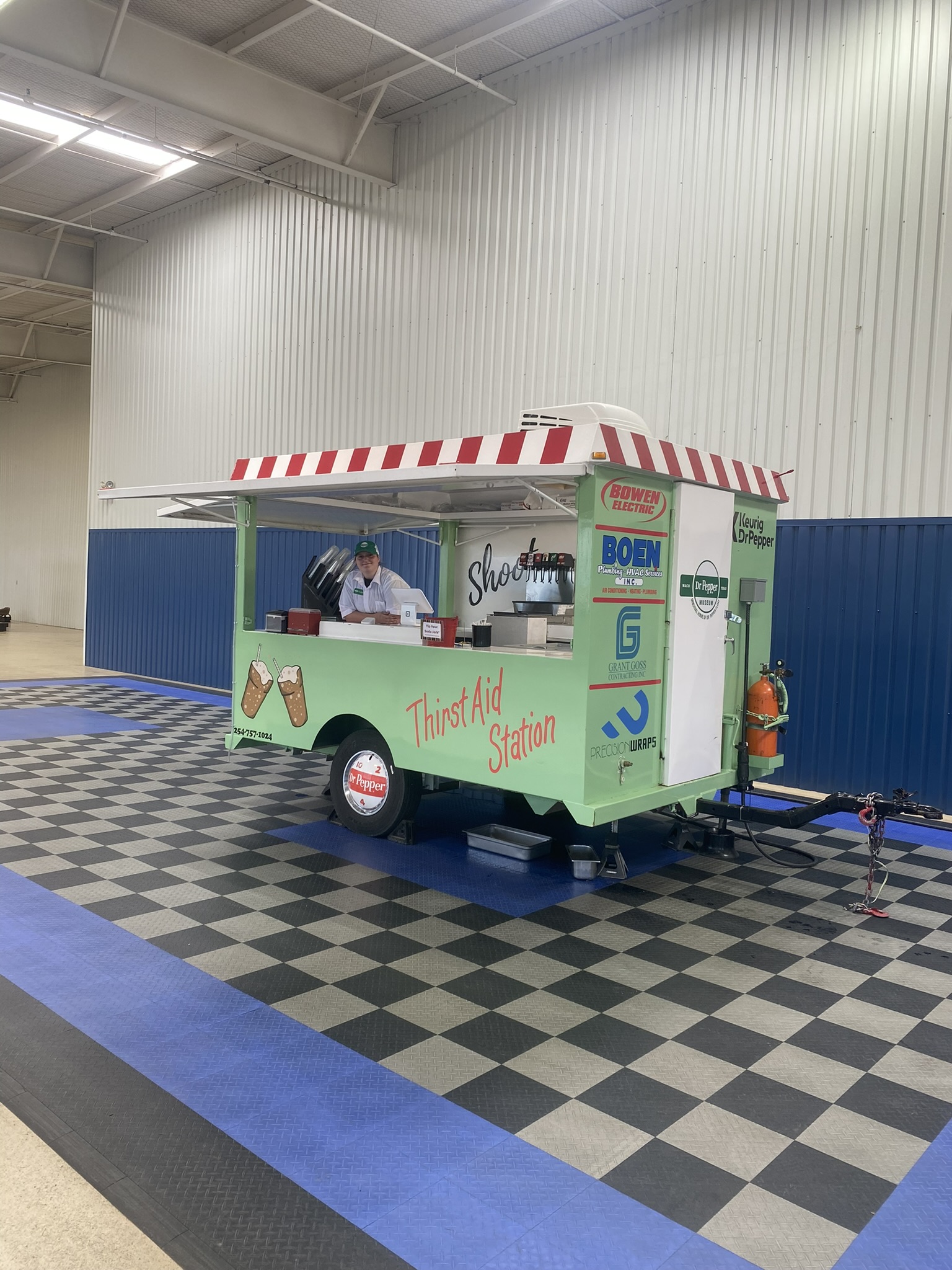 Thirst Aid Station Float Trailer