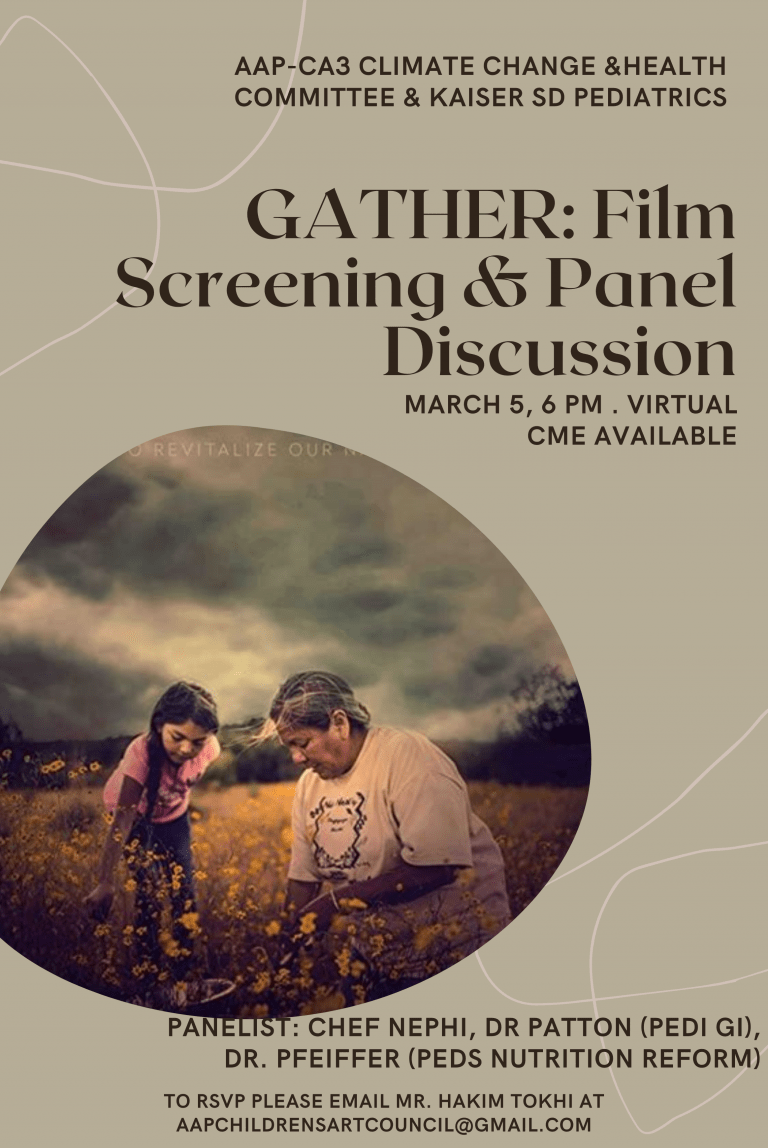 “Gather” Film Screening and Discussion with Chef Nephi Dr. Plastic Picker