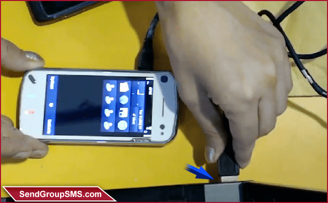 How to Send Multiple SMS using Nokia N97 GSM Phone via DRPU Bulk SMS