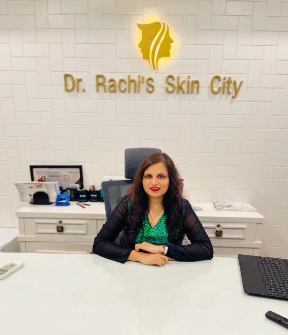 To Dr.Rachi’s Skin City Skin Specialist Doctor in Alkapuri
