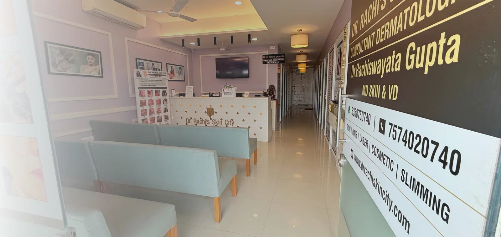 To Dr.Rachi’s Skin City Skin Specialist Doctor in Alkapuri