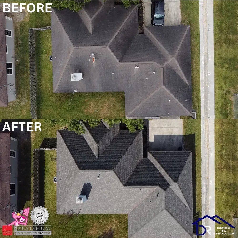 Roofer League City TX DR Roofing and Construction