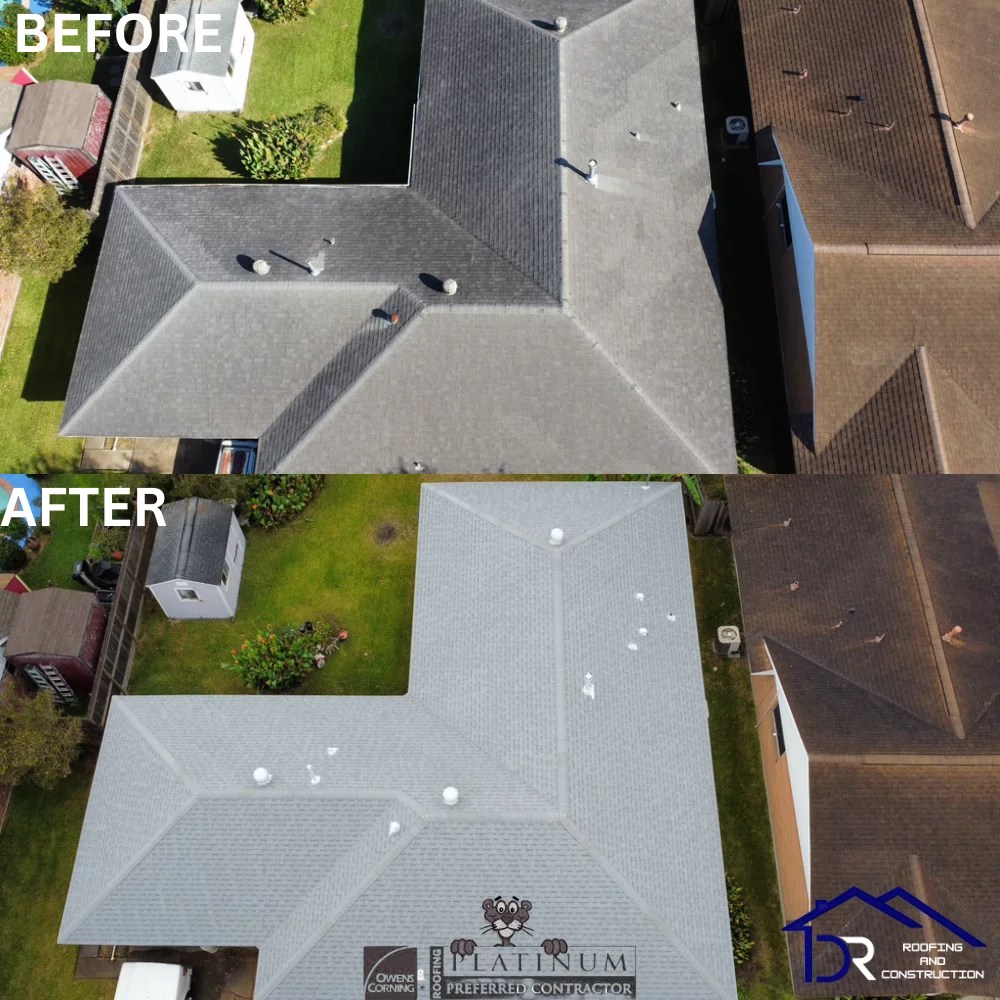 Roofer League City TX DR Roofing and Construction