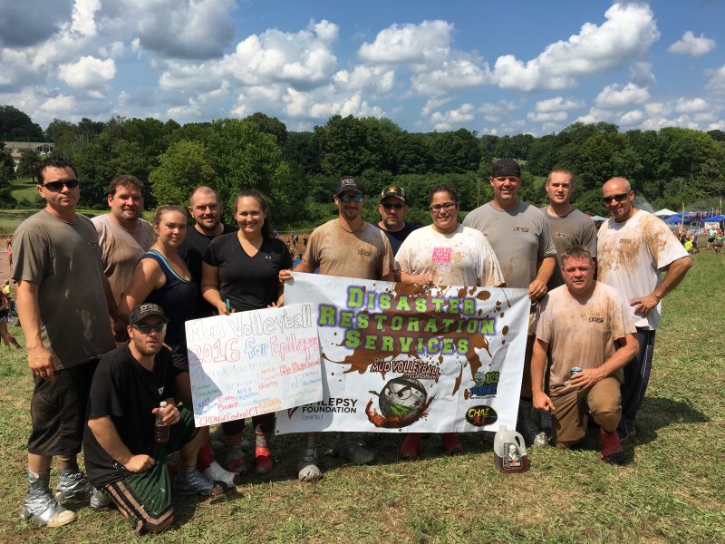 2016 Mud Volleyball for Epilepsy Disaster Restoration