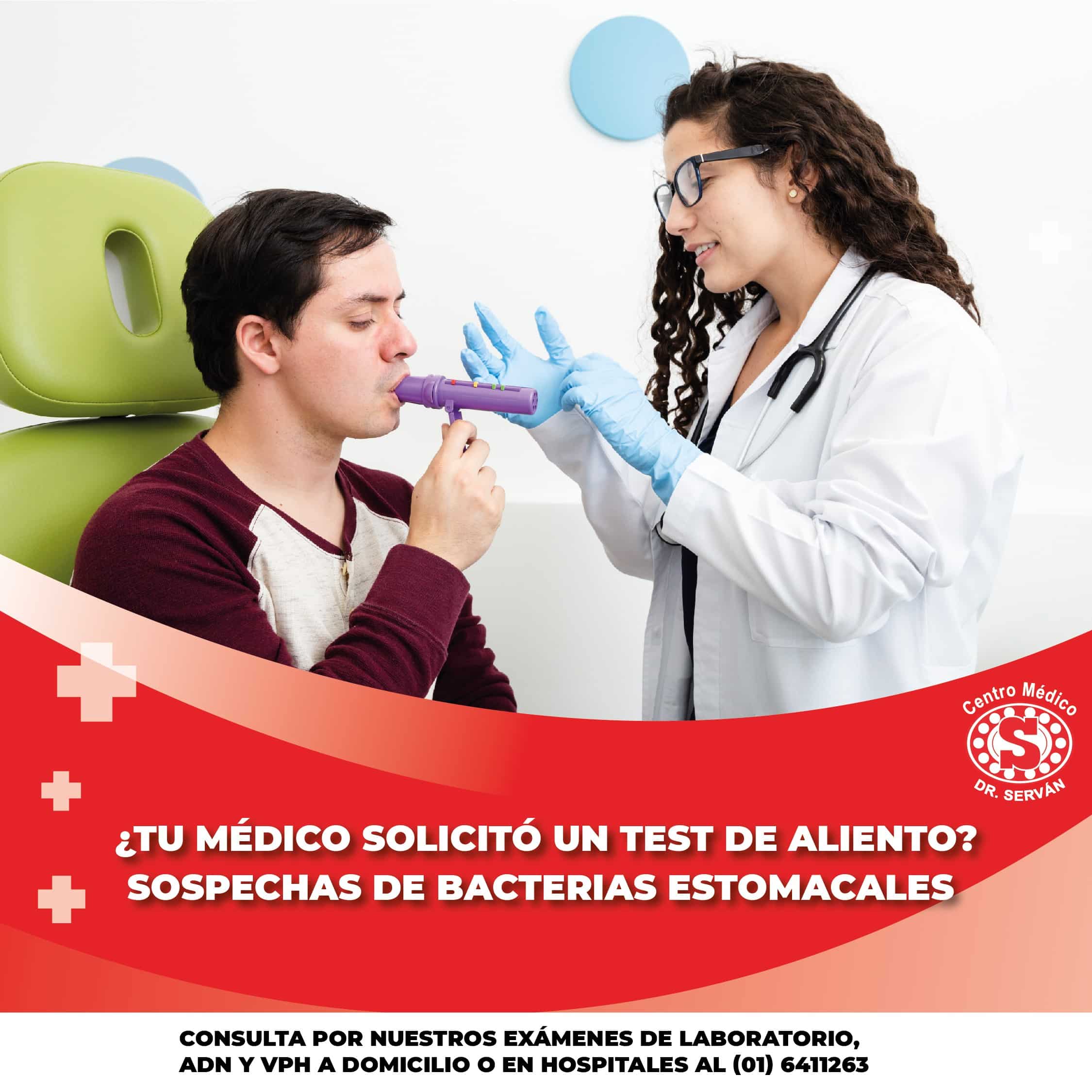 ¿Tu médico solicitó un test de aliento? Sospechas de bacterias