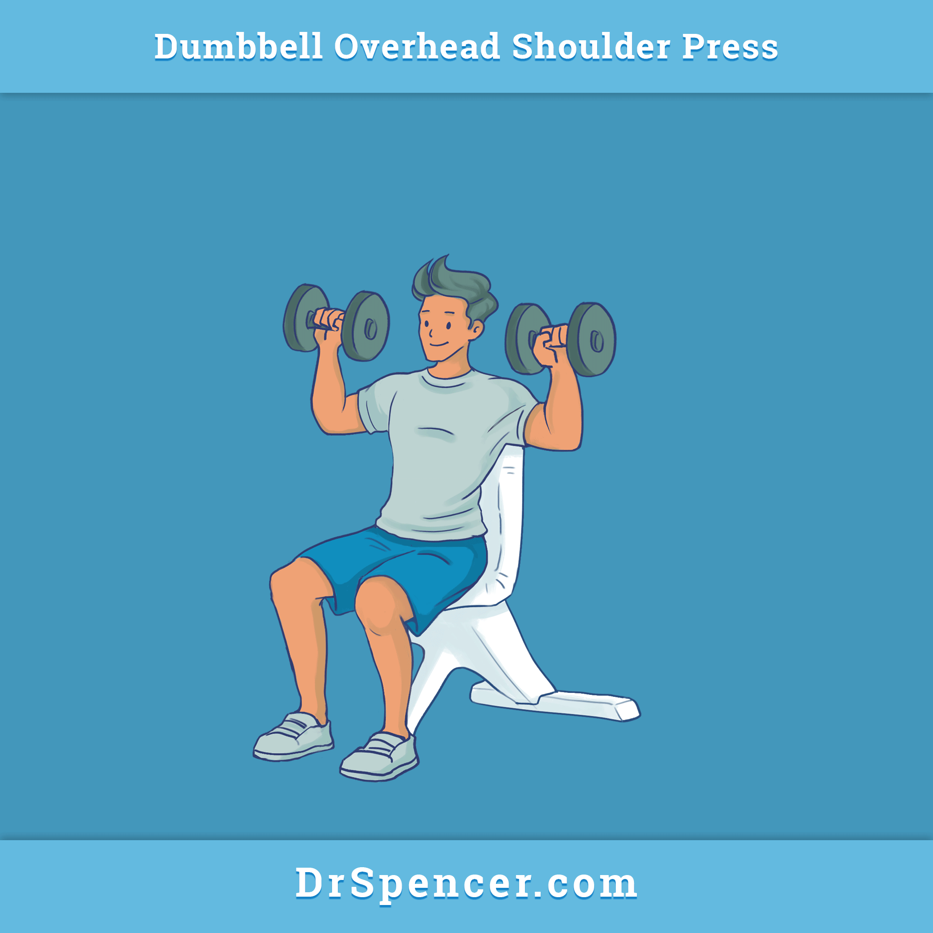 Dumbbell Overhead Shoulder Press Dr. Spencer Nadolsky