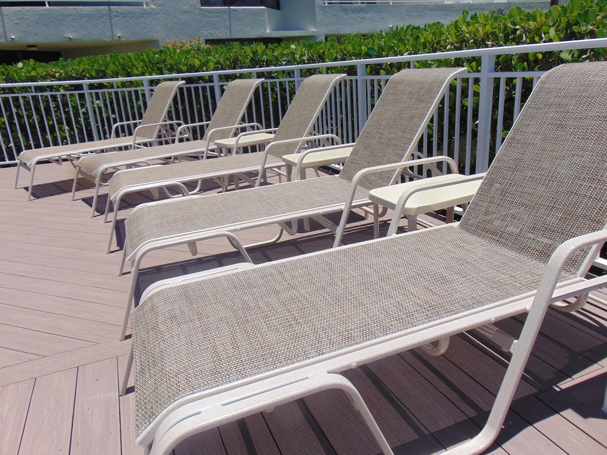 Berkshire by the Sea, Delray Beach, FL Patio Furniture by Dr. Strap