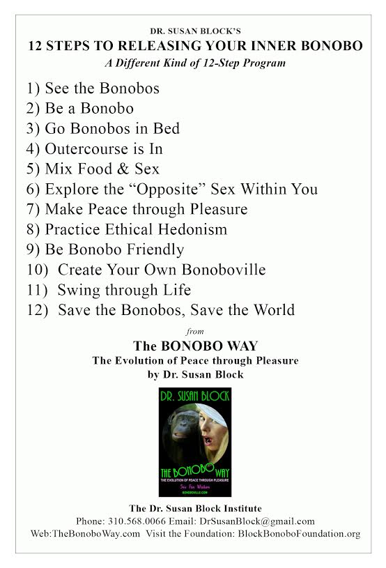 Dr. Susan Block presents The Bonobo Way The Evolution of Peace through