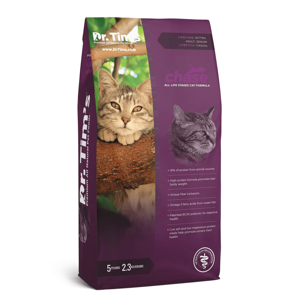 Chase Cat Foodone of the best low carbohydrate diets Dr. Tim's Dr