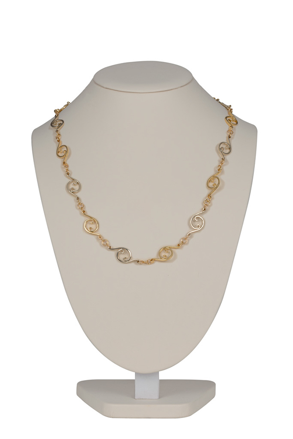 Inspired by Bar Association, Albany NY Necklace 14K Gold Drue