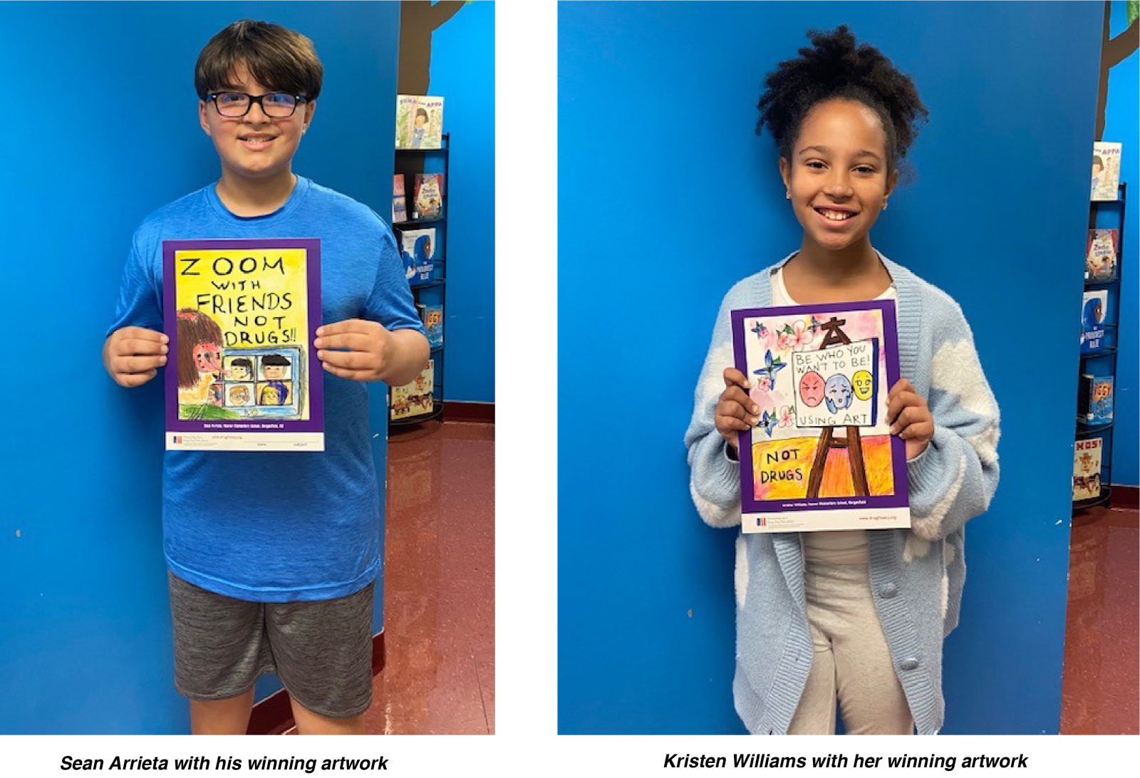 Drug Free NJ News Two Bergenfield Elementary Students Selected as