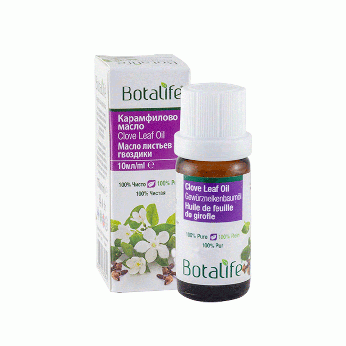 БОТАЛАЙФ МАСЛО ОТ КАРАМФИЛ 10 мл. / BOTALIFE CLOVE LEAF OIL Drugstore BG