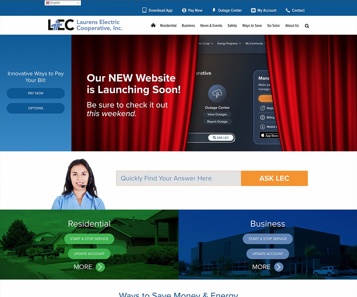 LEC (Laurens Electric Cooperative) Drum Creative