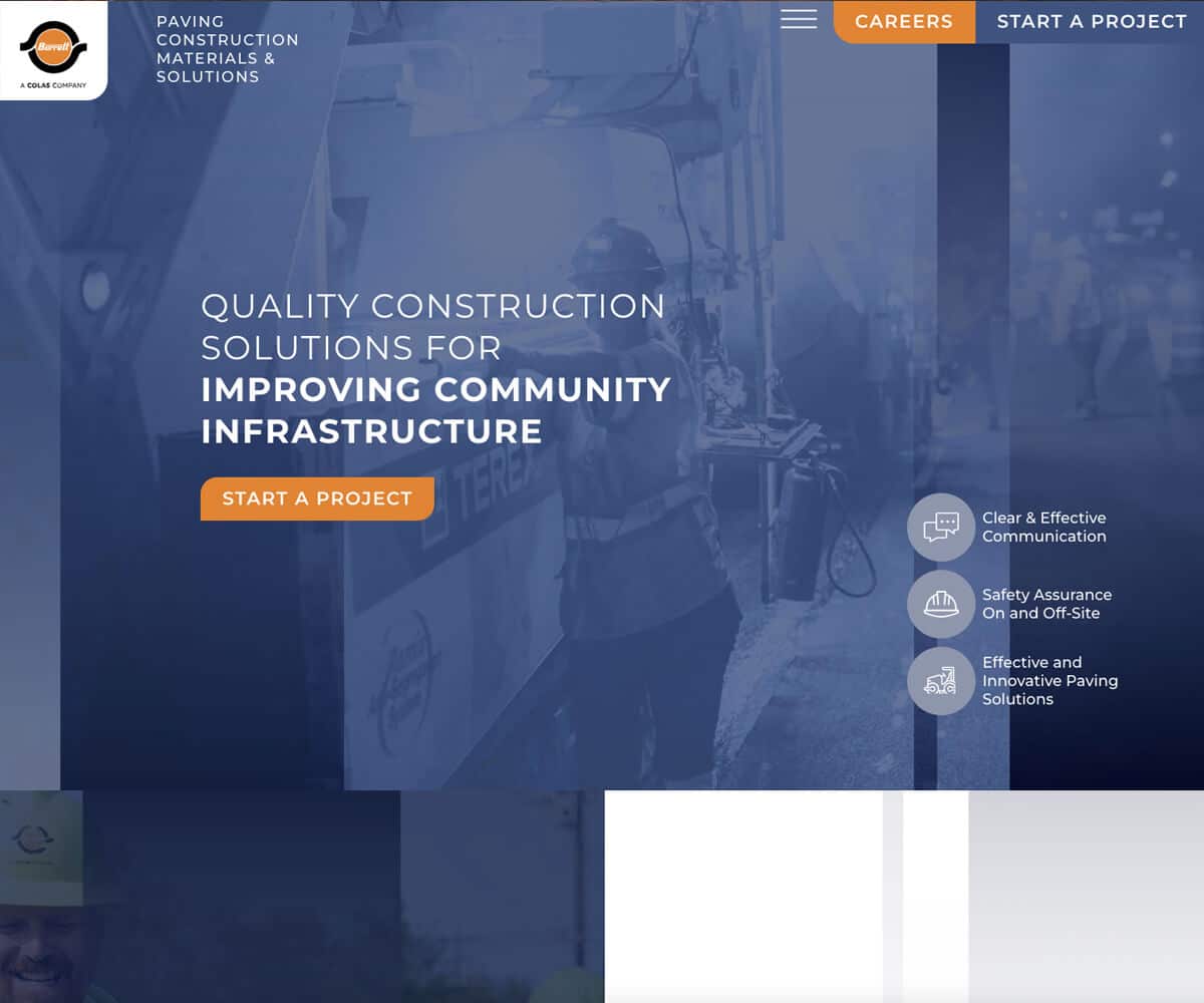 Barrett Paving Drum Creative