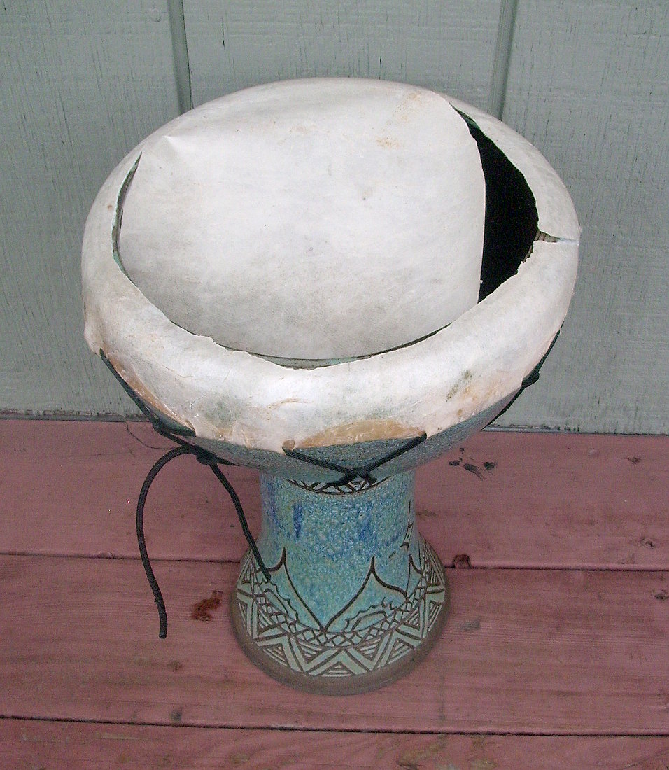 Professional Darbuka (Doumbek) Repair The Drum Doctor