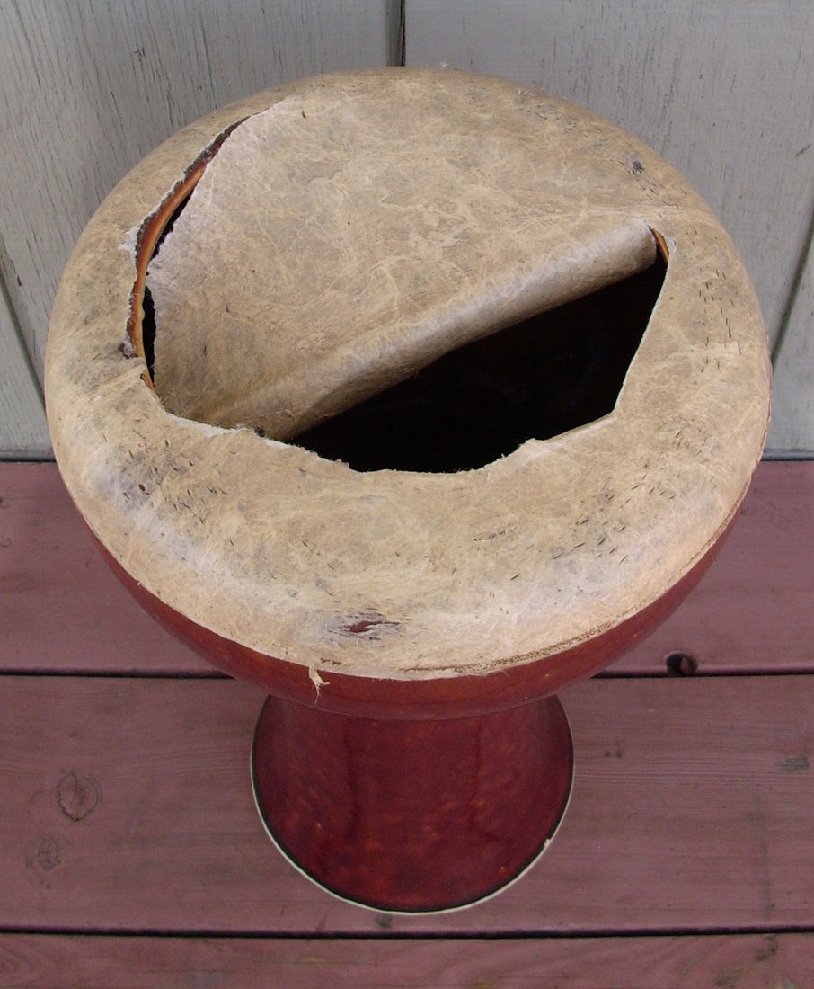 Professional Darbuka (Doumbek) Repair The Drum Doctor