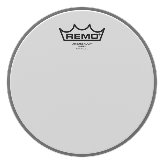 Remo Ambassador Coated Review Drumhead Authority