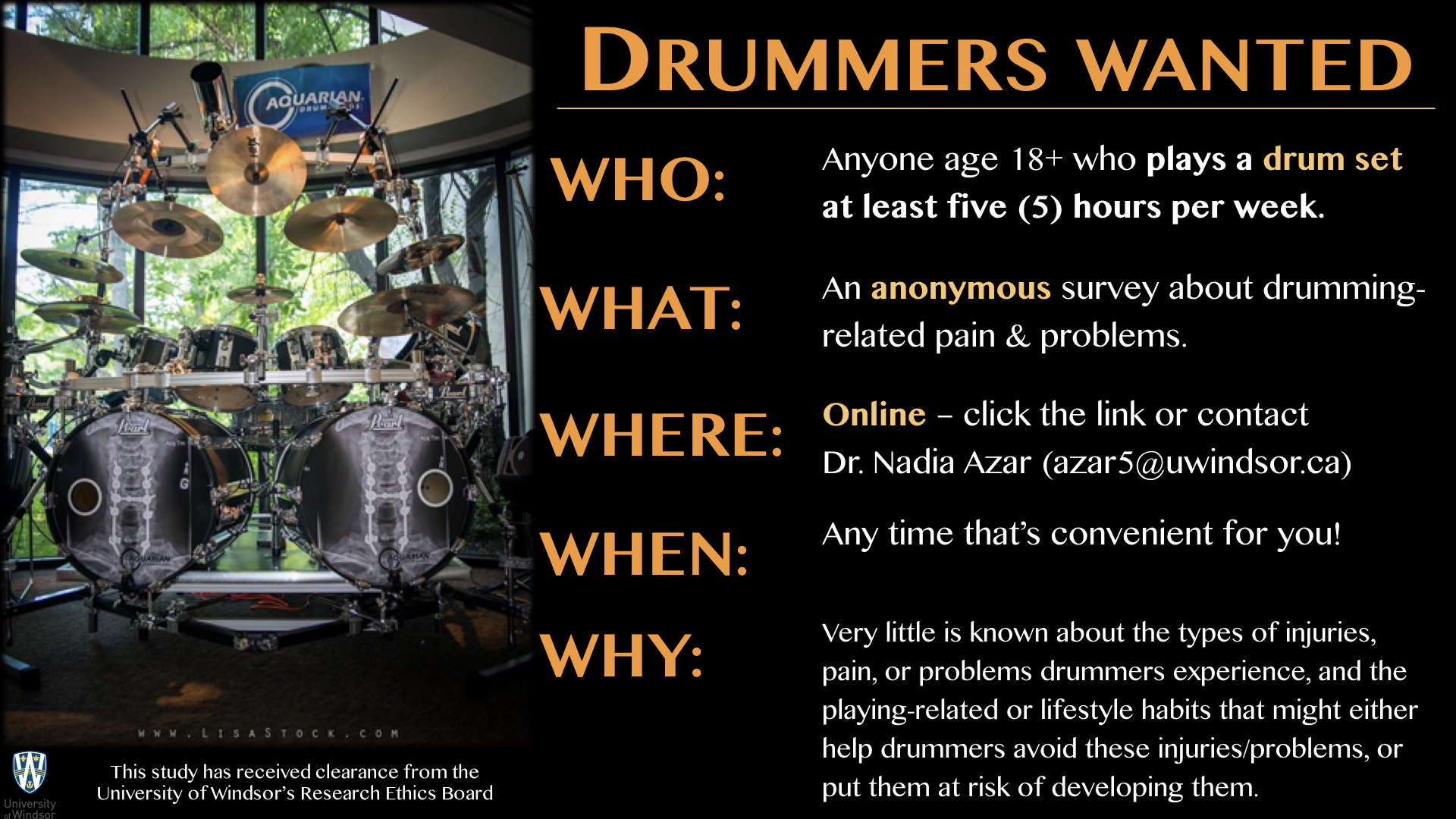Attention Drummers Pain or Problems Playing the Drums? News
