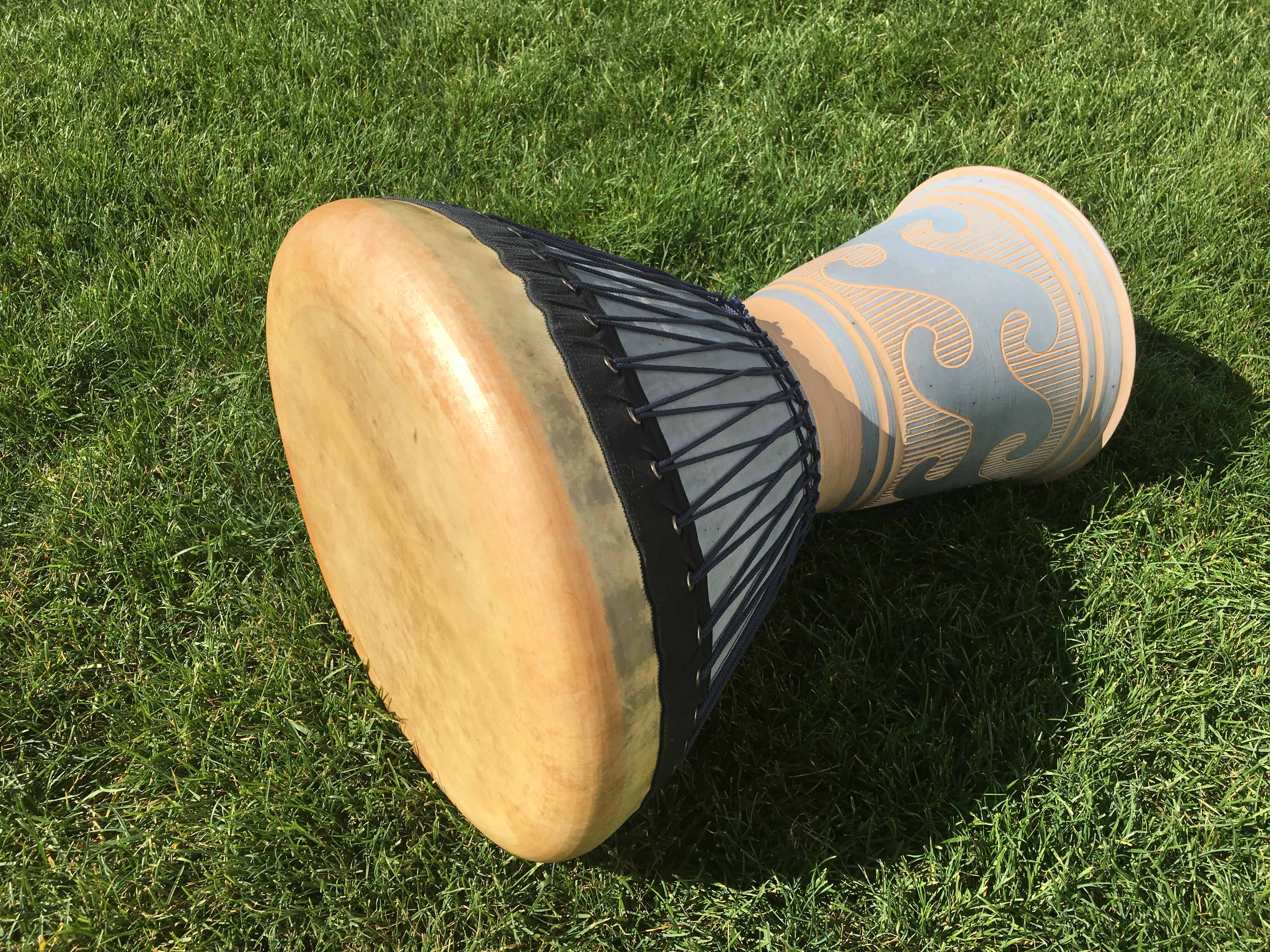 Дохола басова "Шаман" (doholla, dohola, clay darbuka) DRUM SPACE