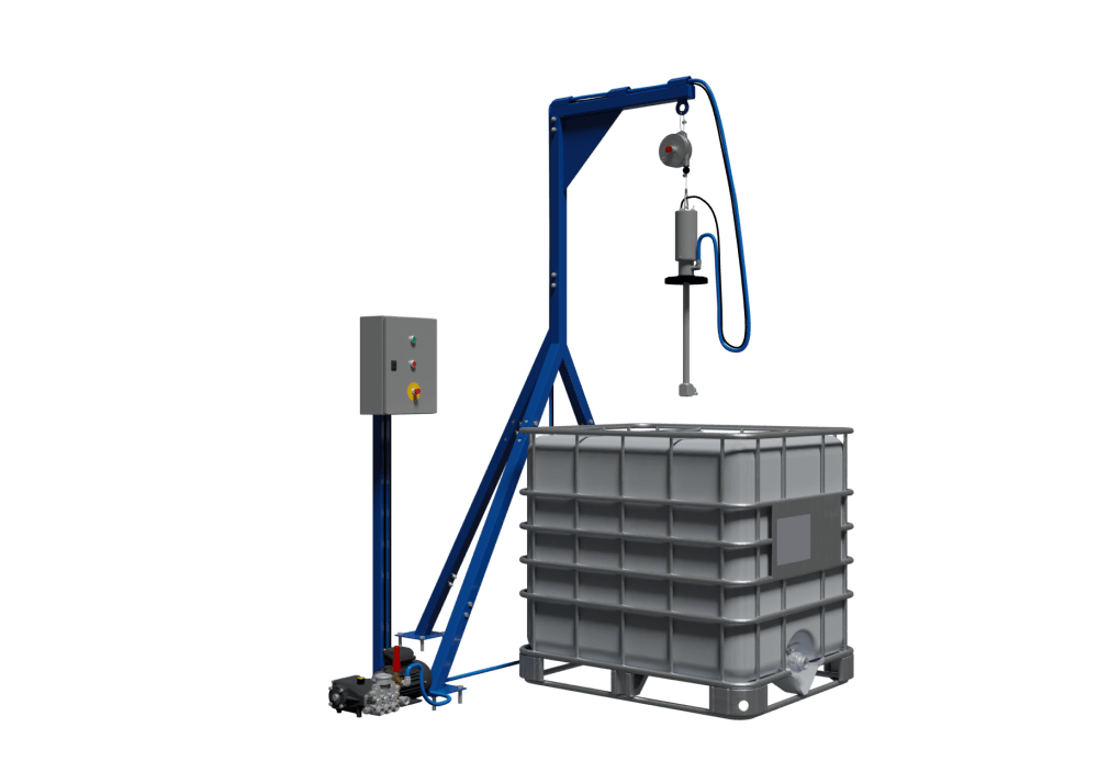 Rotajet IBC Cleaning Station RJICS Drumwashing