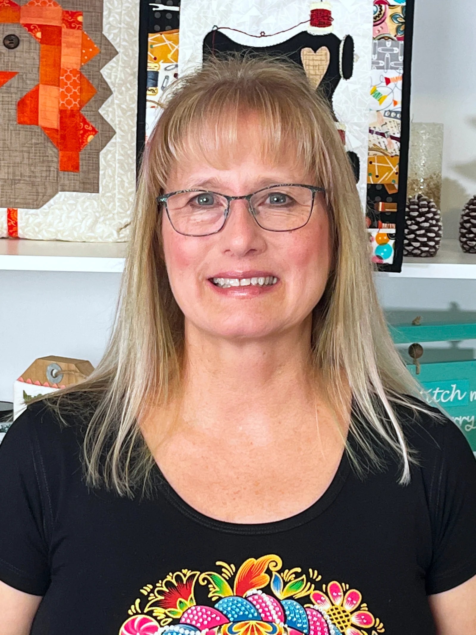 Thank You for Coming to the IODE Quilt Show Drunkard's Path Quilt Shop