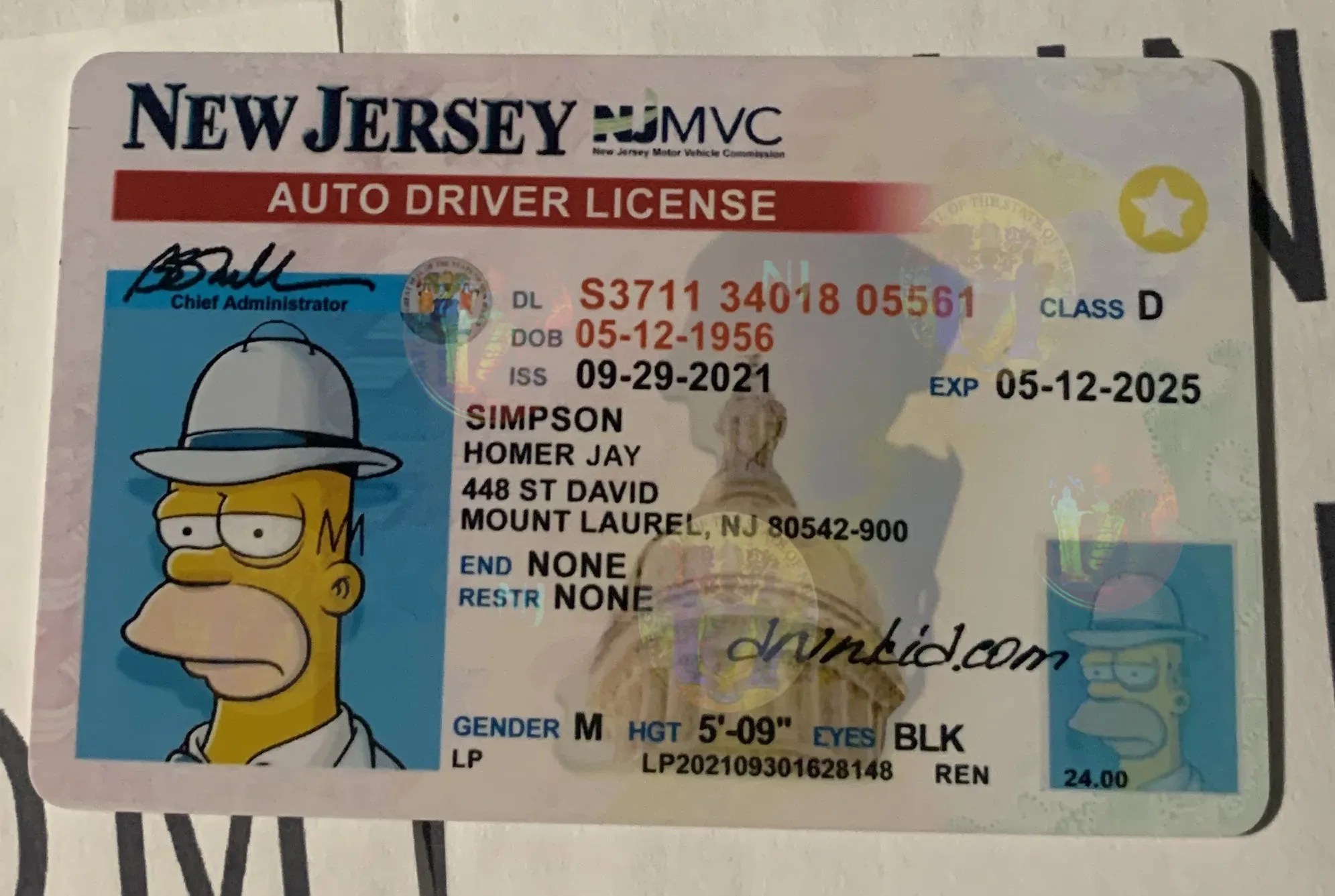 Buy Scannable New Jersey fake ID Fake IDs Online