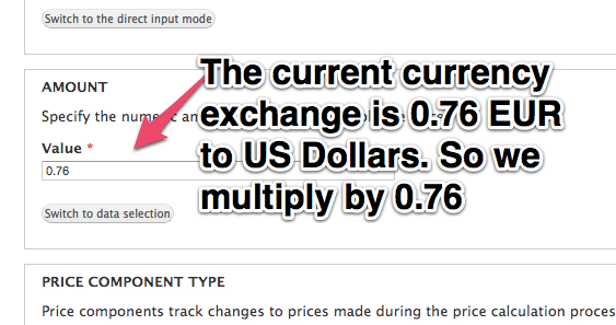 Currency Conversion Drupal Commerce